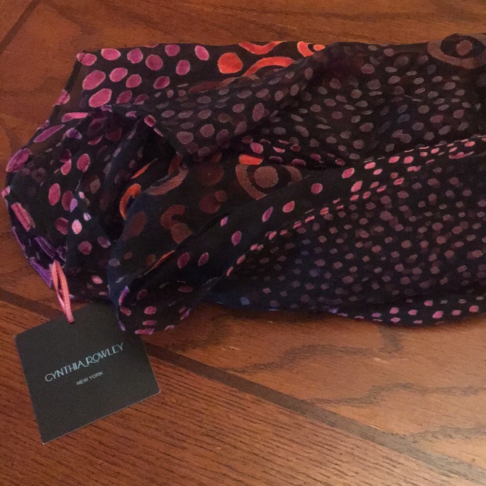NWT Cynthia Rowley NY scarf